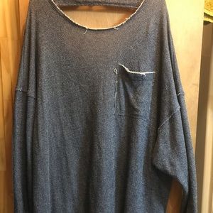 NWOT FREE PEOPLE BEACH SWEATSHIRT / DRESS
